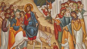 Цветница е! Христос влиза в Йерусалим възседнал магаренце, както е предречено 
