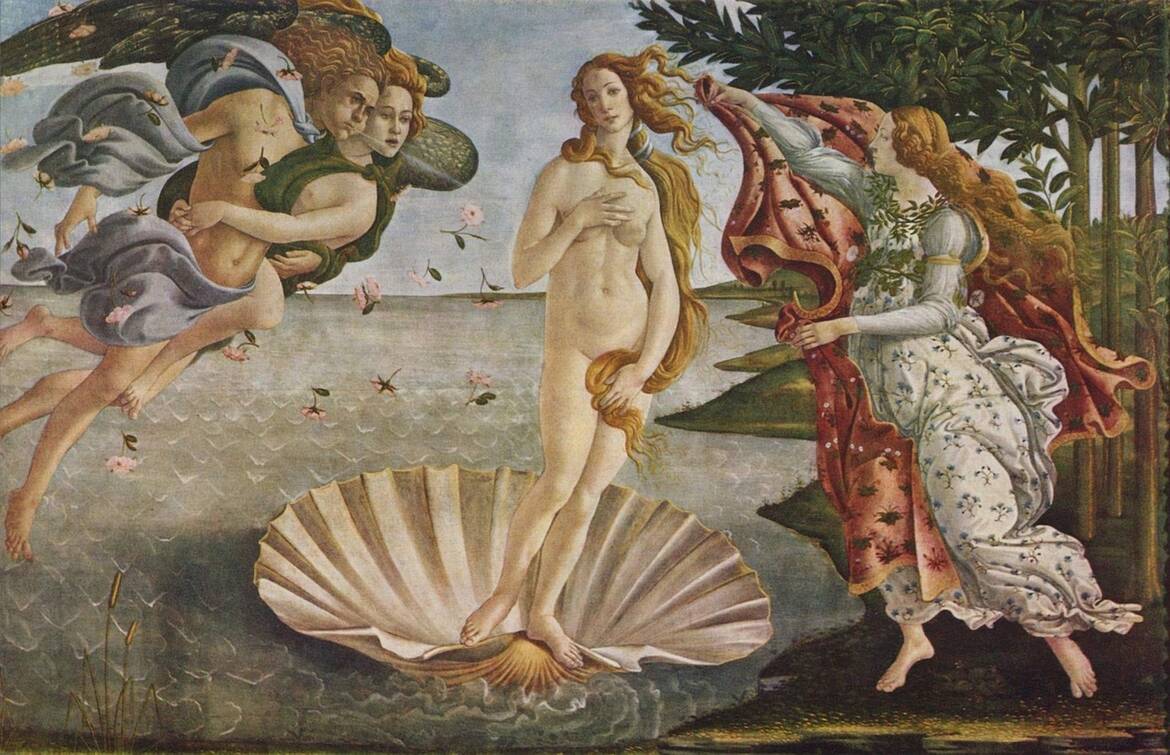 Голата Венера на Сандро Ботичели се облече, за да подкрепи италианския туризъм