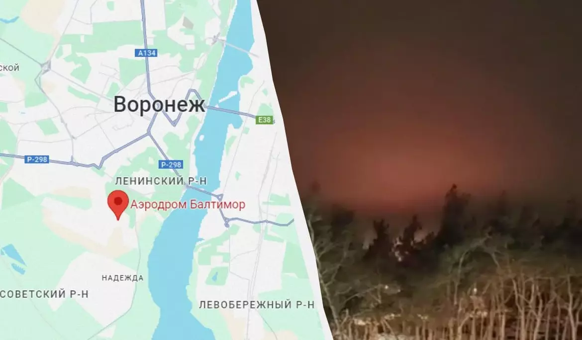 Силни експлозии разтърсват руския град Воронеж тази нощ